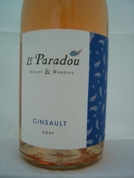 Château Pesquié Le Paradou Cinsault 2021 rosé Accent & Nuances Vin de France Roséwein 0,75l